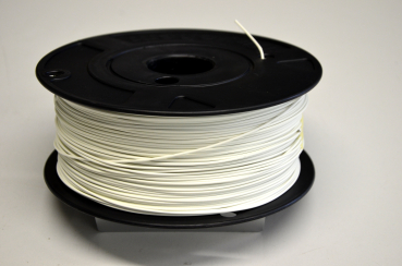 100m Rolle Luftfahrtkabel AWG 20, weiss