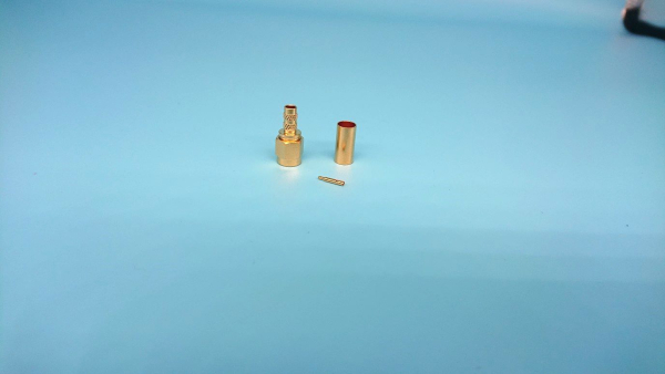 SMA-Stecker, Crimpausführung, für RG400 und RG58