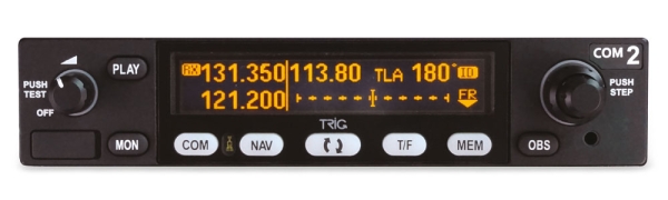 TX 57 von TRIG Avionics, 8.33 kHz Flugfunkgerät inkl. VOR-Empfänger